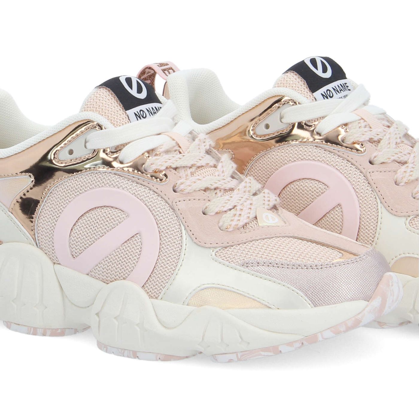 KRAZEE RUNNER W - KNIT/STAMP/SDE - ROSE/OR